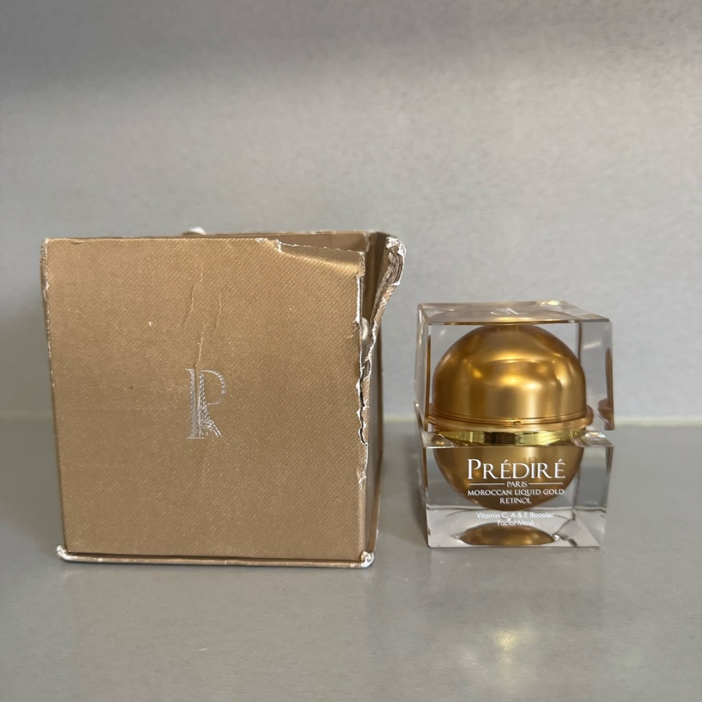 PRÉDIRÉPARIS-MOROCCAN LIQUID GOLDRETINOLVitamin C,A &E BoosterFacial Mask 4.23Oz